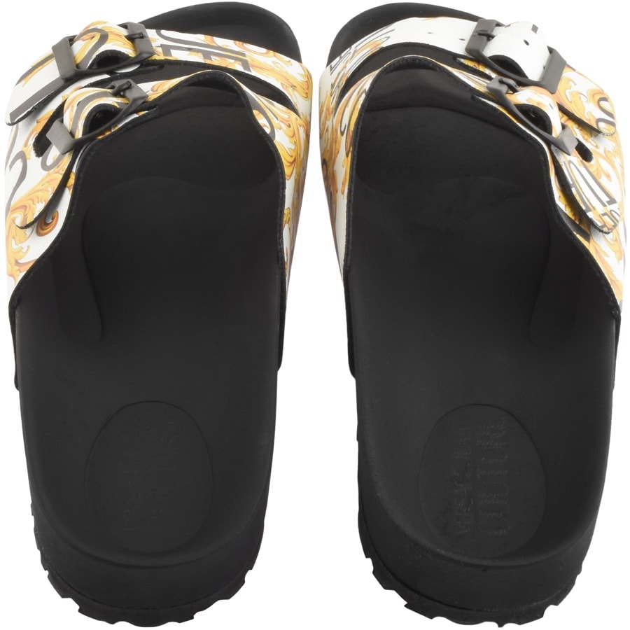 Alternative Image for ProductVersace Jeans Couture Logo Sliders White3